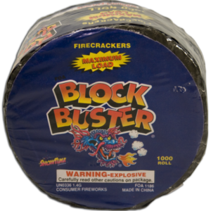 Blockbuster Firecrackers (Roll of 1000)