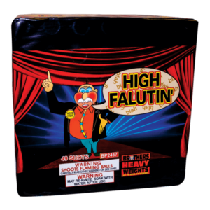 High Falutin 500 Gram Fireworks Cake