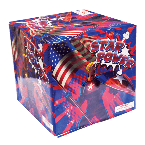 Star Power 500g Fireworks Cake